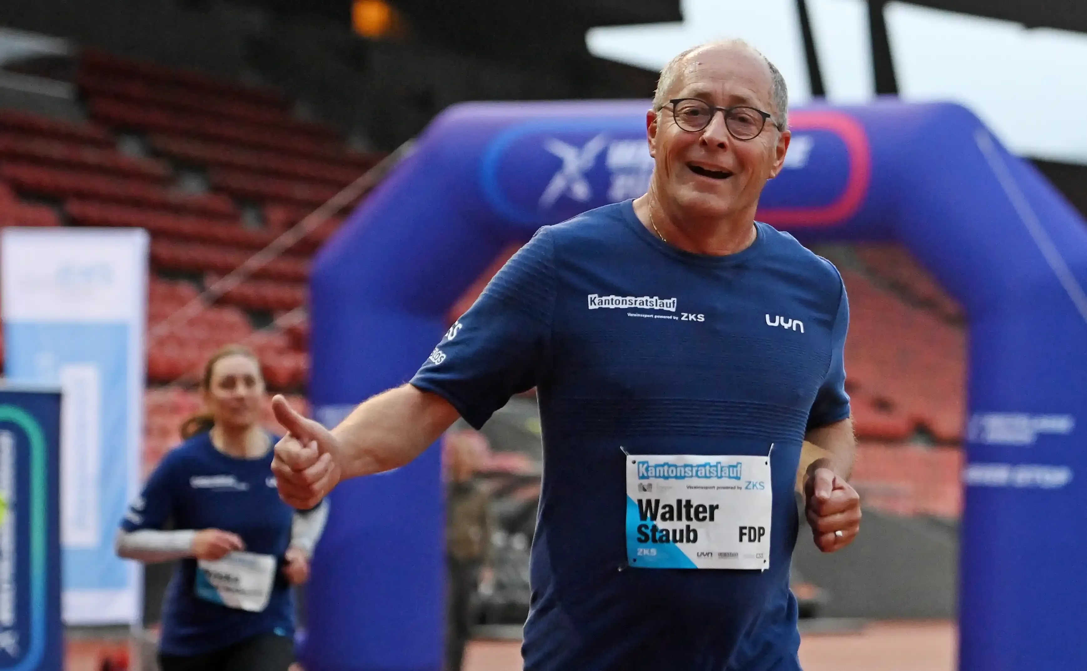 Kantonsratslauf 2026 Walter Staub FDP