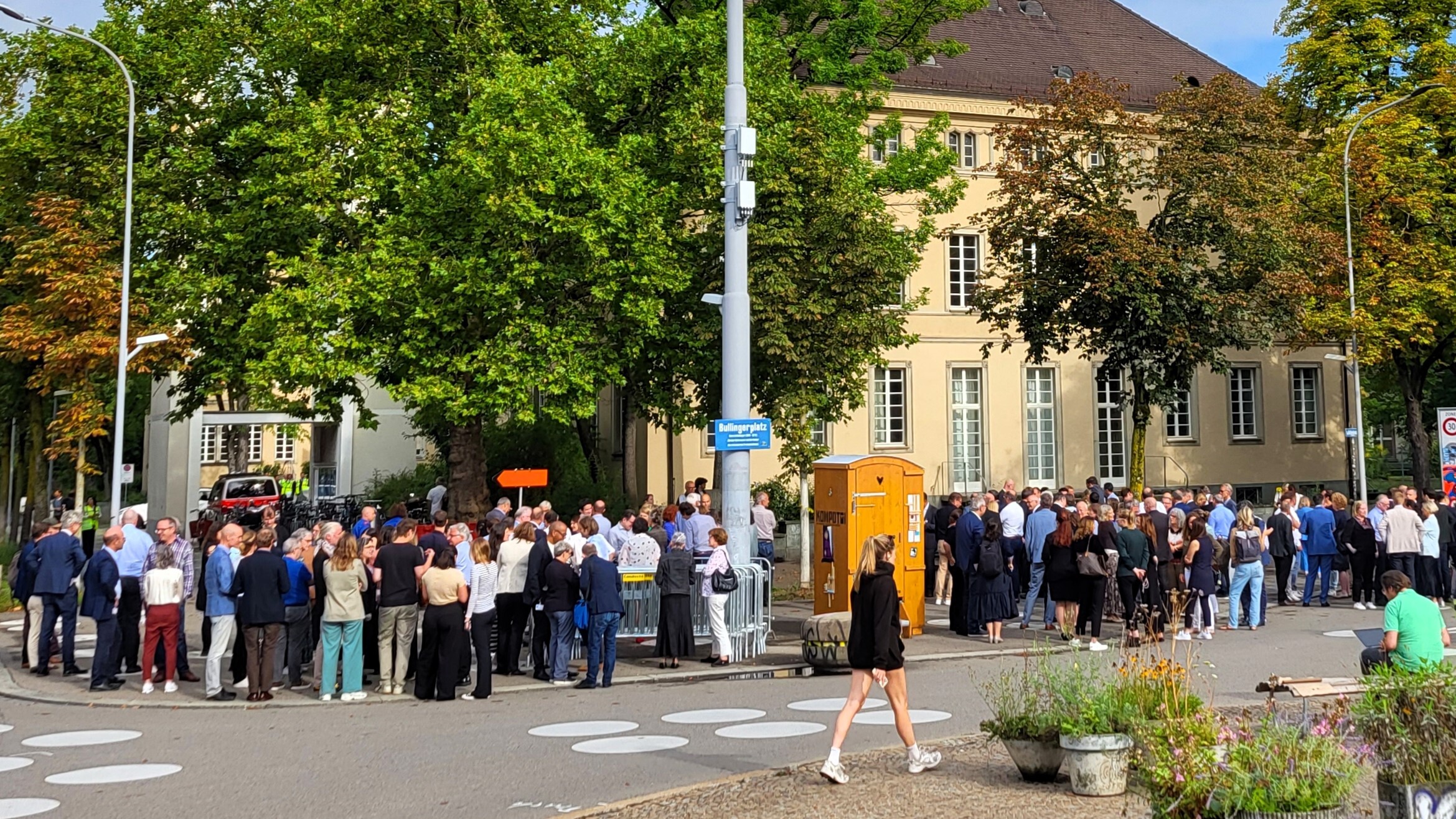 Evakuierung Rathaus Hard